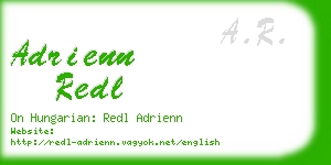 adrienn redl business card